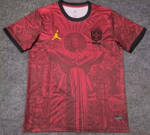 2026 Brasil red jesus version S-XXL